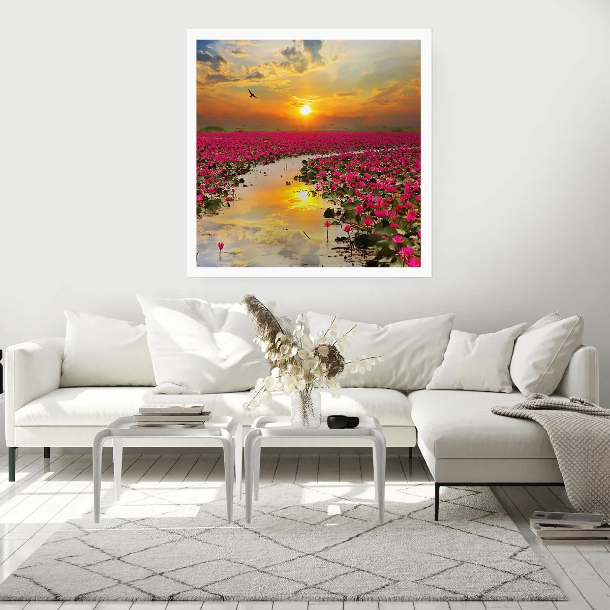 Poster - La vita segreta del lago - 30x30 cm