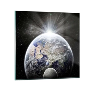 Quadro su vetro - In pieno splendore - 70x70 cm