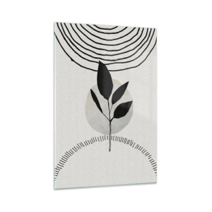 Quadro su vetro - Composizione: i rituali della natura - 80x120 cm