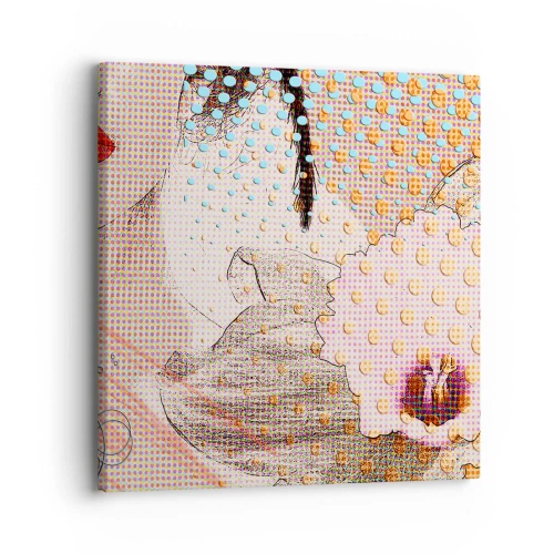 Quadro su tela - Stampe su Tela - Eroina dei fumetti - 30x30 cm