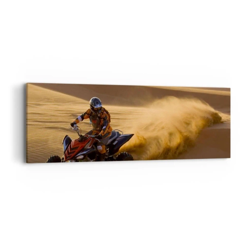 Quadro su tela - Stampe su Tela - Sulle onde della sabbia - 90x30 cm