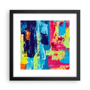 Poster in cornice nera - La vita è bella! - 30x30 cm