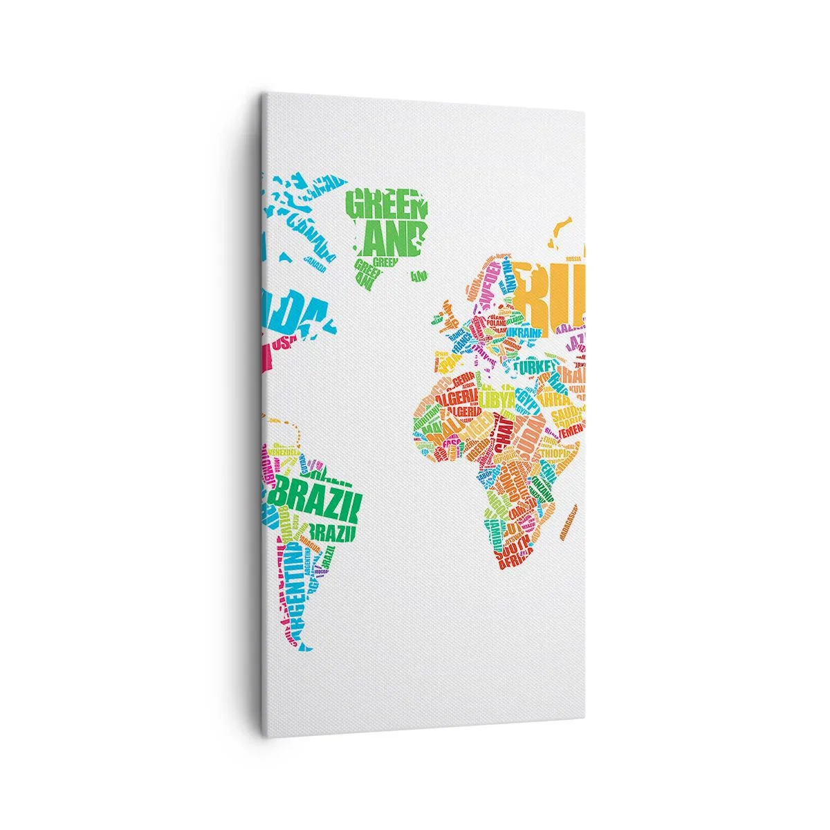 Quadro su tela - Stampe su Tela - Voglio conoscerli tutti - 45x80 cm