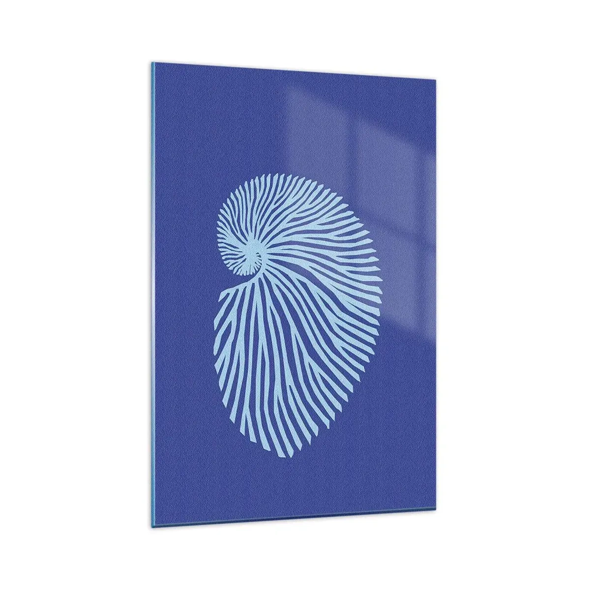 Quadro su vetro - La nascita della conchiglia - 80x120 cm