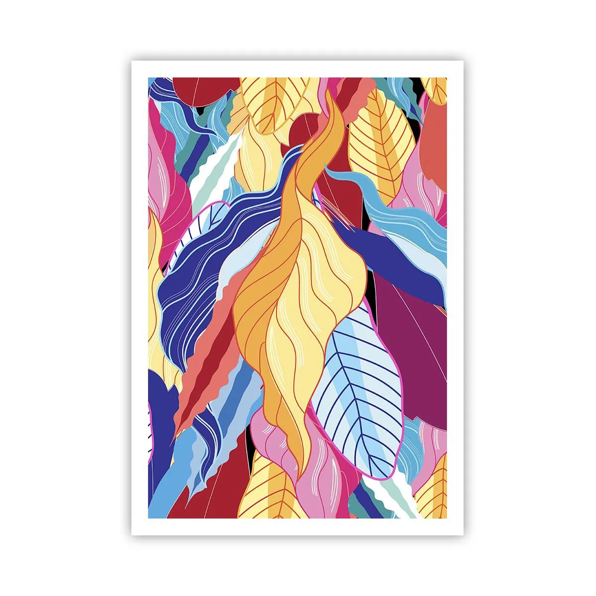 Poster - Disordine colorato - 70x100 cm