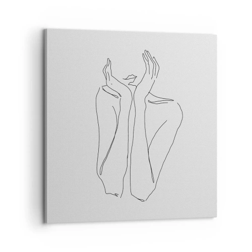 Quadro su tela - Stampe su Tela - Quello che sognano le ragazze - 60x60 cm