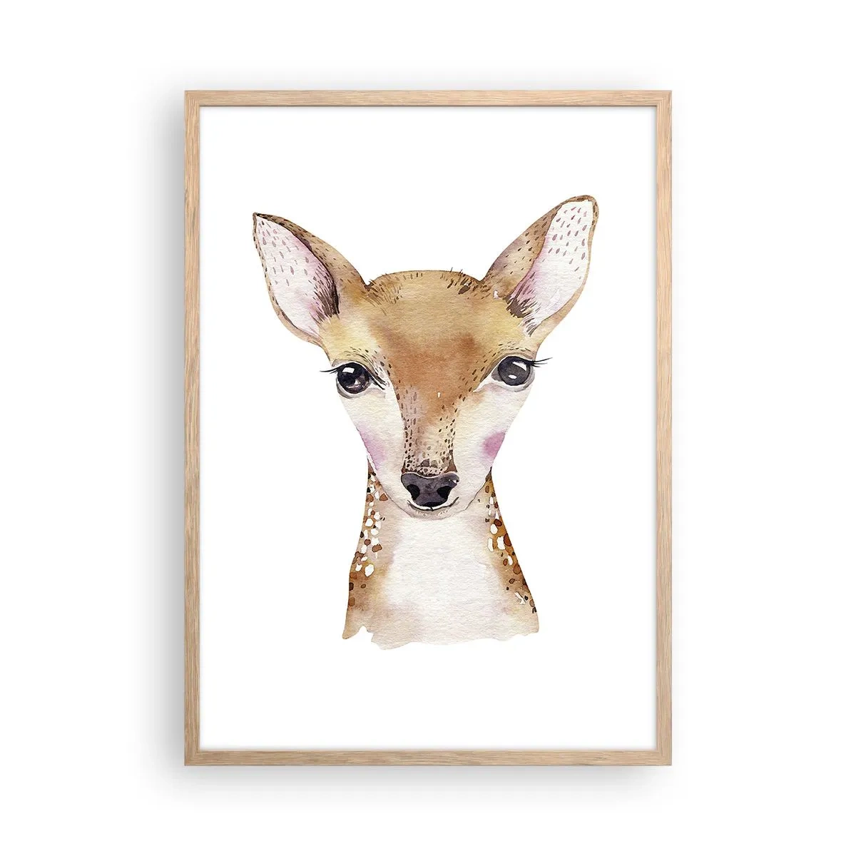 Poster in cornice rovere chiaro - La natura dell'innocenza - 50x70 cm