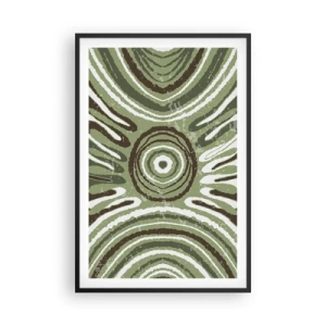 Poster in cornice nera - Esplosione di emozioni - 61x91 cm