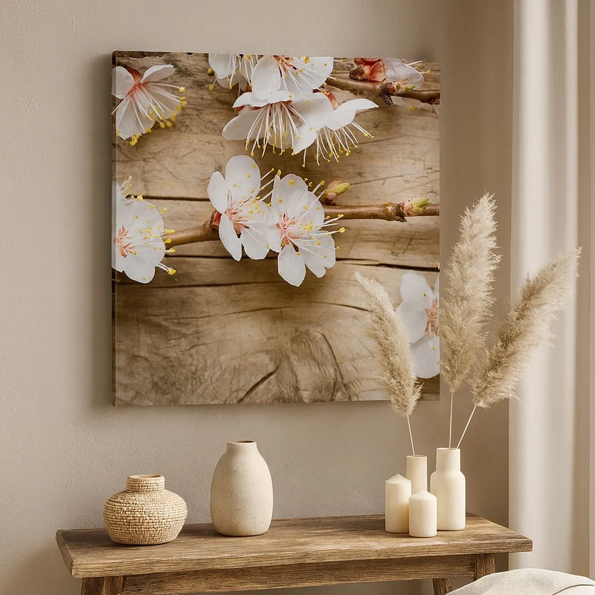 Quadro su tela - Stampe su Tela - Ed è giunta la primavera - 30x30 cm