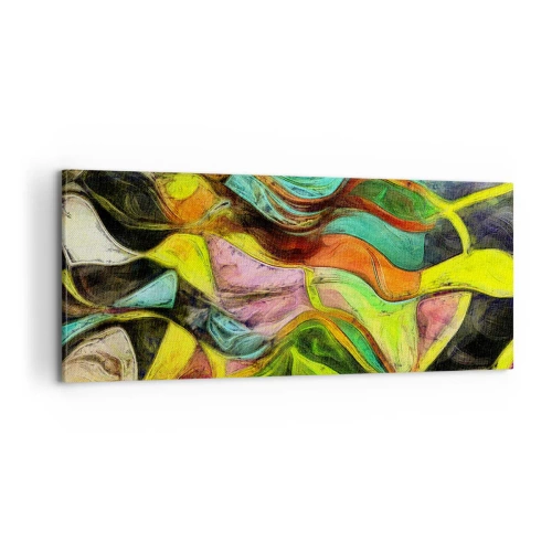Quadro su tela - Stampe su Tela - Il movimento è vita - 100x40 cm