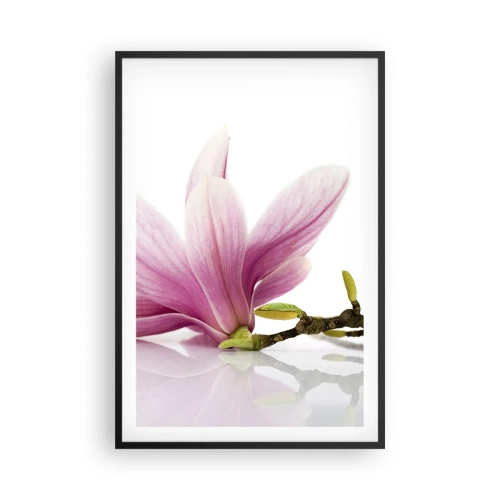 Poster in cornice nera - Delicati come un soffio di primavera - 61x91 cm