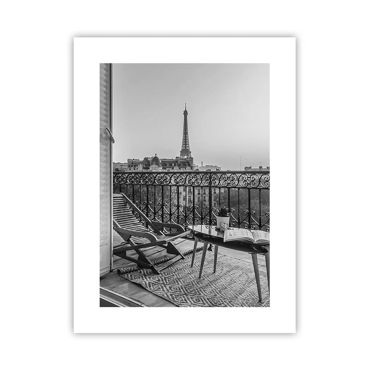 Poster - Pomeriggio parigino - 30x40 cm