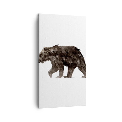 Quadro su tela - Stampe su Tela - Indosso sempre una vera pelliccia! - 45x80 cm