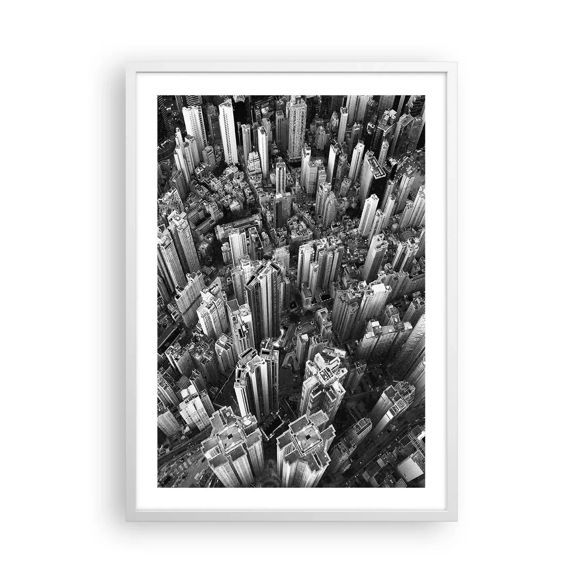 Poster in cornice bianca - Ancora più in alto - 50x70 cm