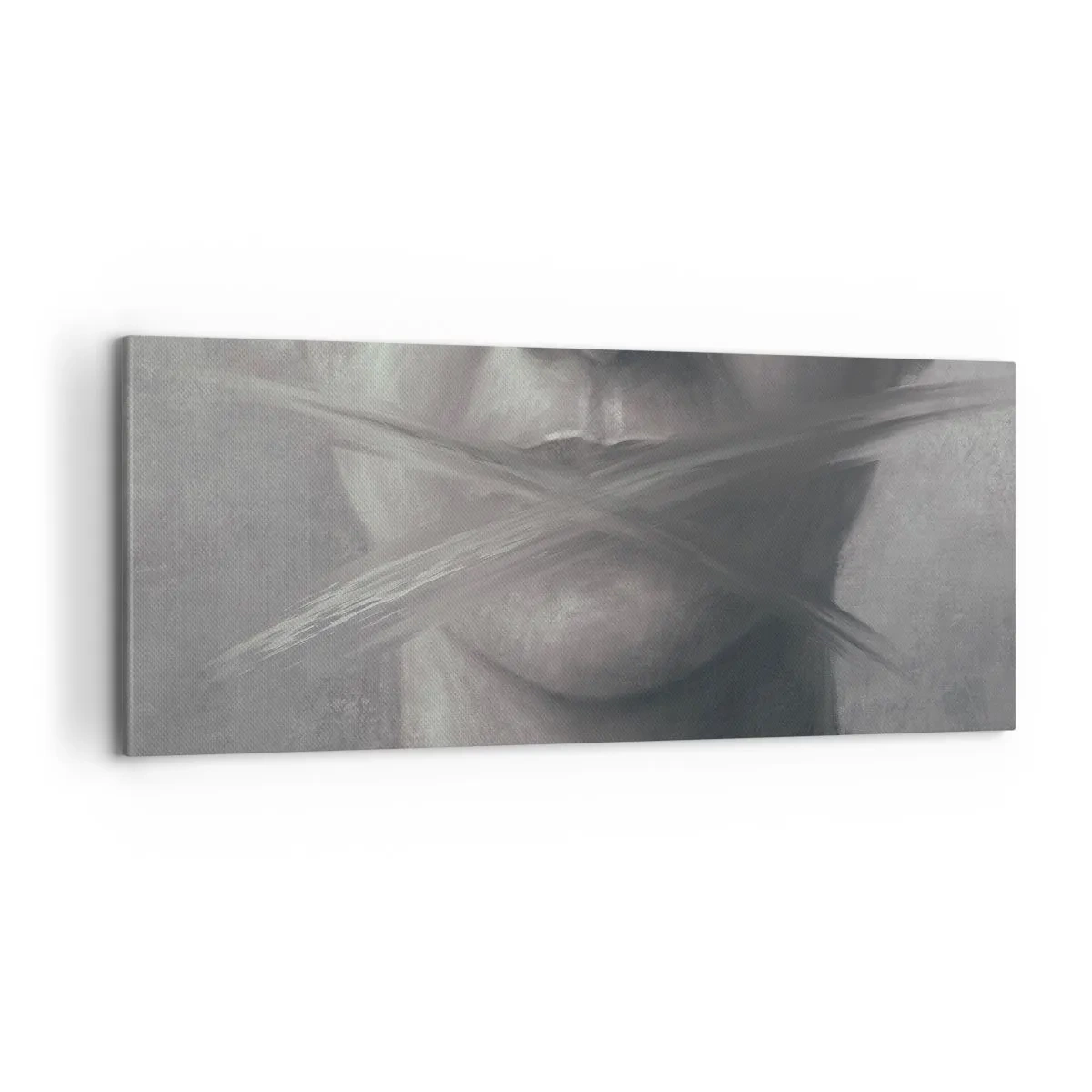 Quadro su tela - Stampe su Tela - Neanche una parola - 100x40 cm