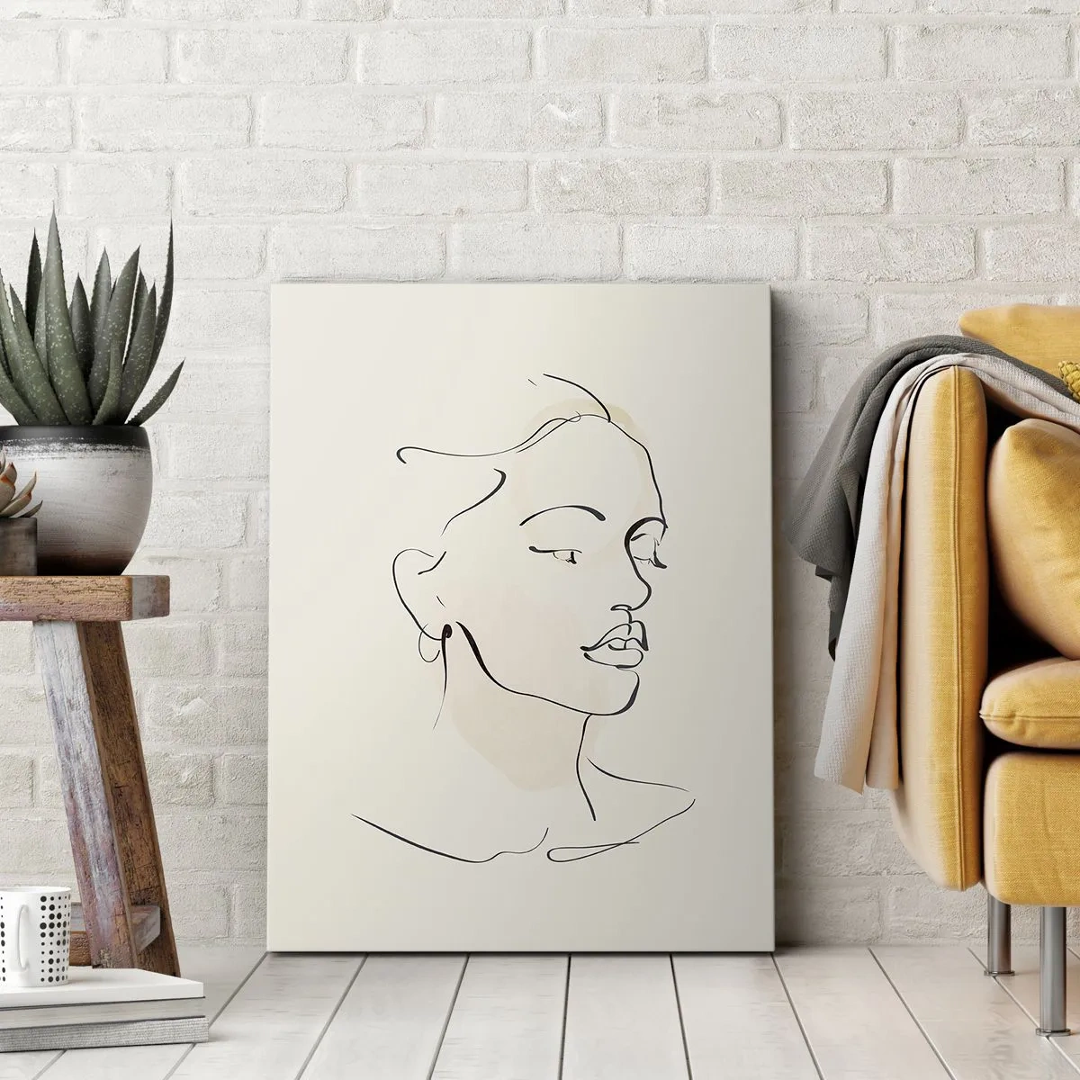 Quadro su tela - Stampe su Tela - Linea sicura - 55x100 cm