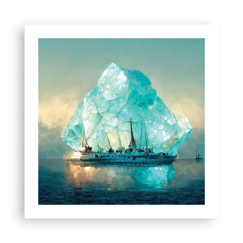 Poster - Brillante artico - 50x50 cm