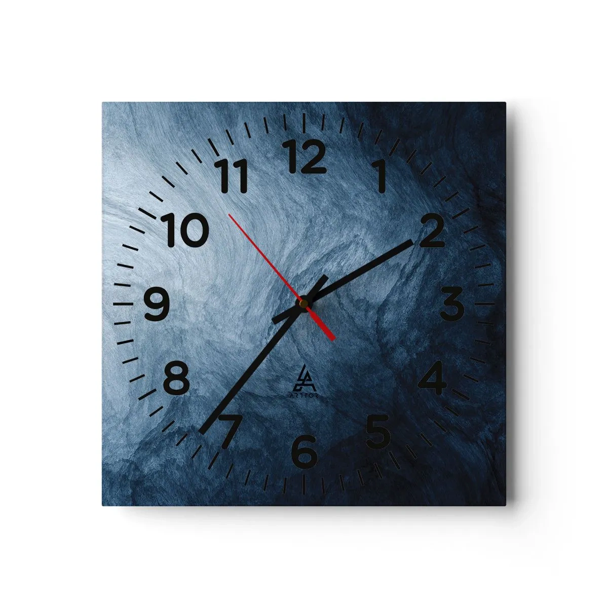 Orologio da parete - Orologio in Vetro - Arrivando in profondità - 30x30 cm