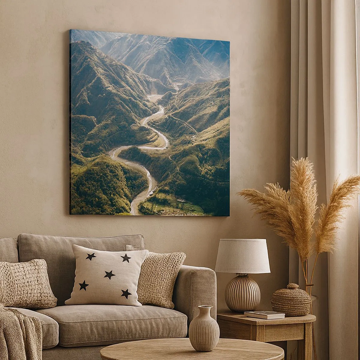 Quadro su tela - Stampe su Tela - Direttamente dal cuore dei monti - 30x30 cm