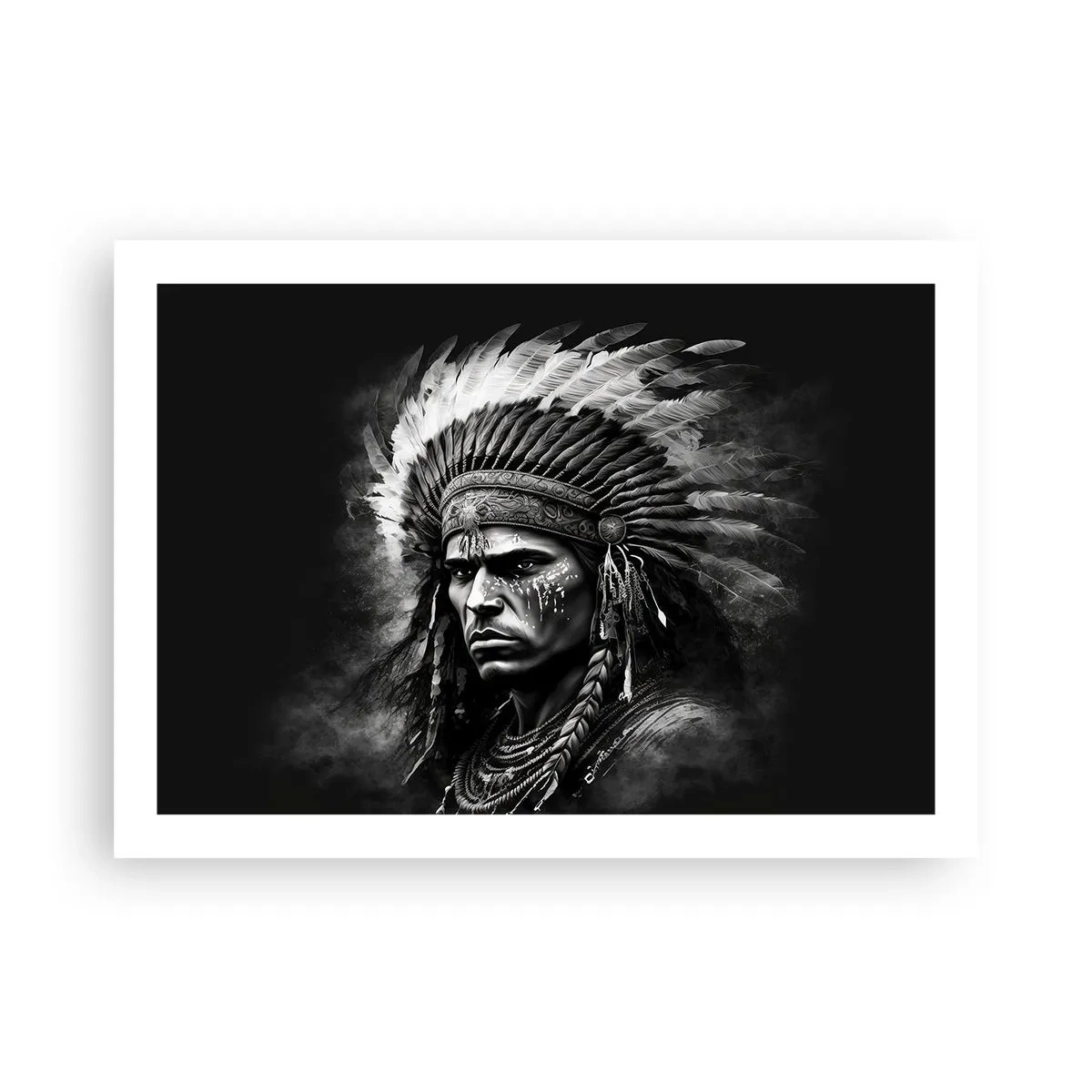 Poster - Capo e guerriero - 70x50 cm