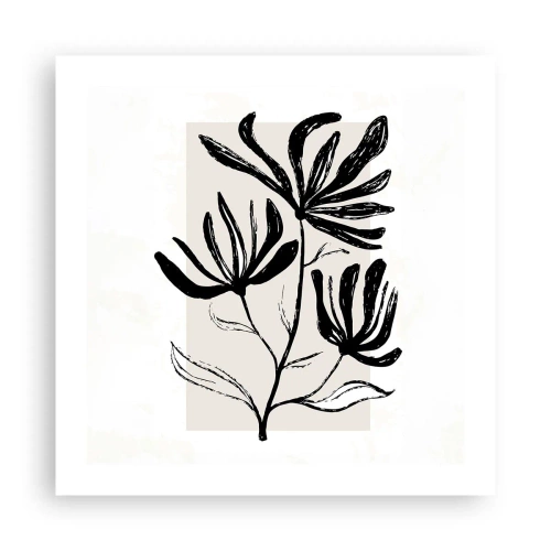 Poster - Uno schizzo per l'erbario - 50x50 cm