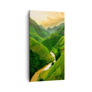 Quadro su tela - Stampe su Tela - Valle del Vietnam - 55x100 cm