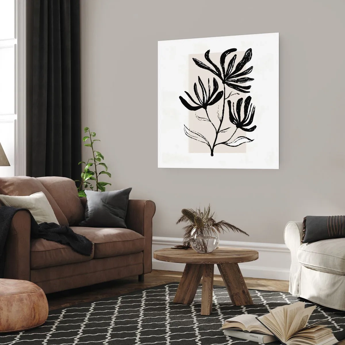 Poster - Uno schizzo per l'erbario - 30x30 cm