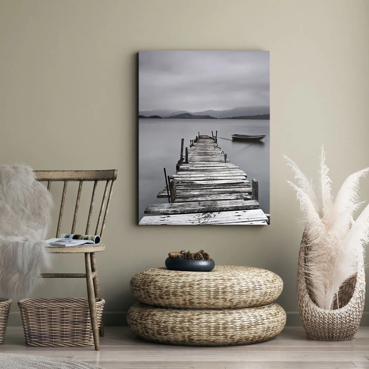 Quadro su tela - Stampe su Tela - Domani puoi partire - 45x80 cm