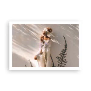 Poster - Il sole e la ragazza - 91x61 cm