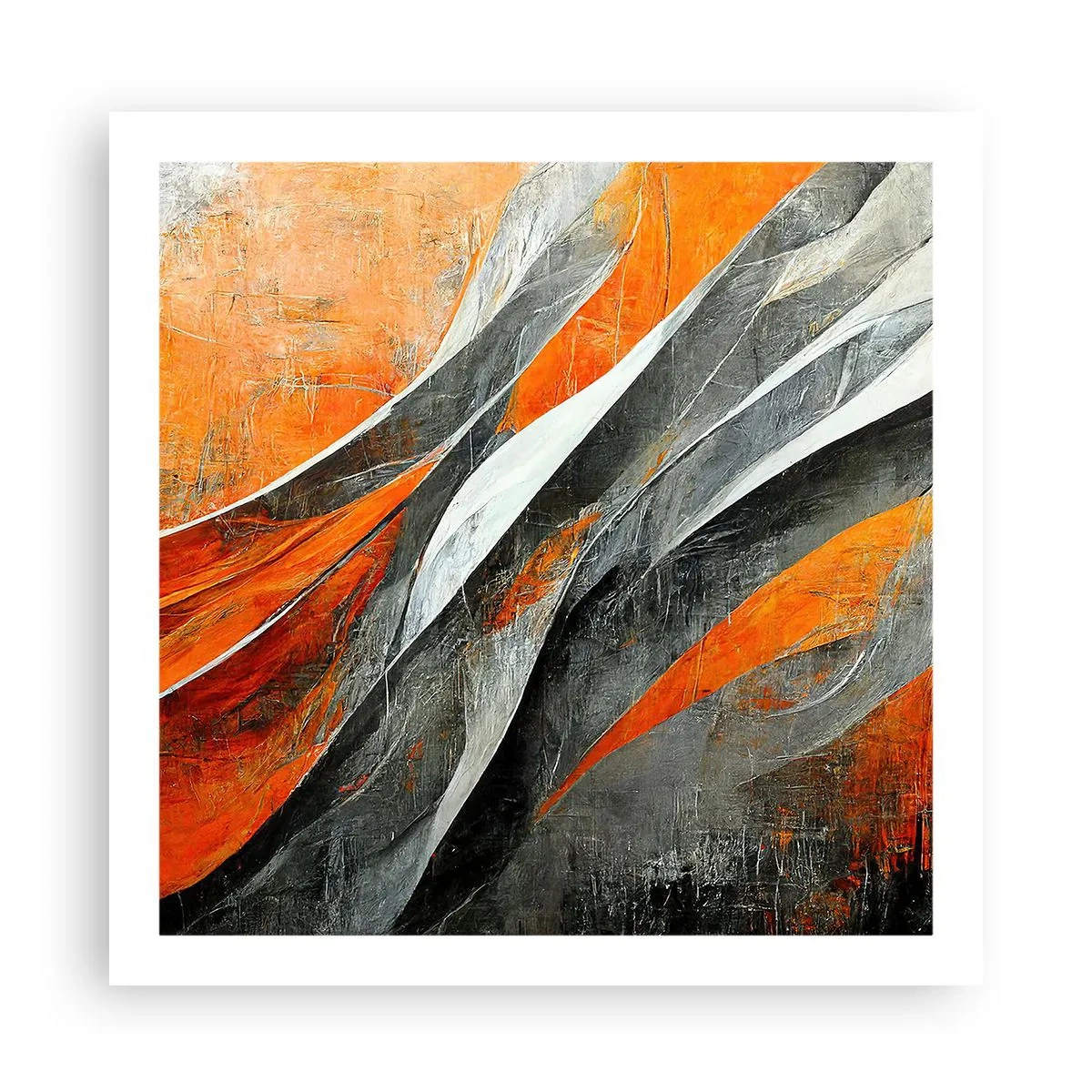 Poster - Caldo e freddo - 60x60 cm