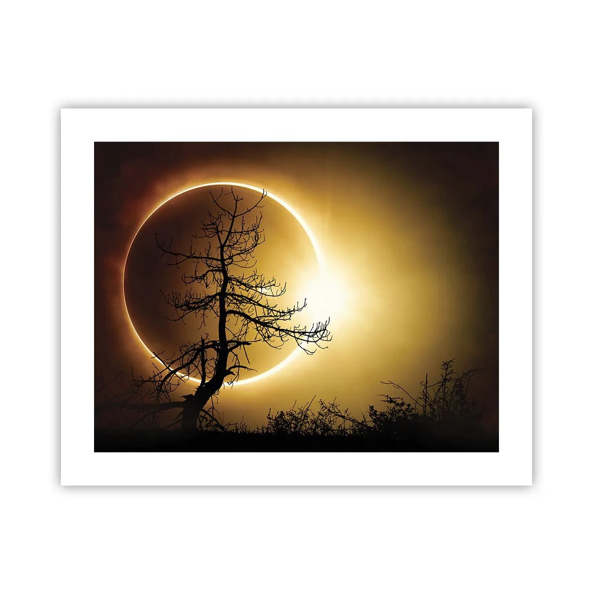Poster - Eclissi totale - 50x40 cm