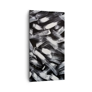 Quadro su tela - Stampe su Tela - Astrazione in spirito industriale - 55x100 cm