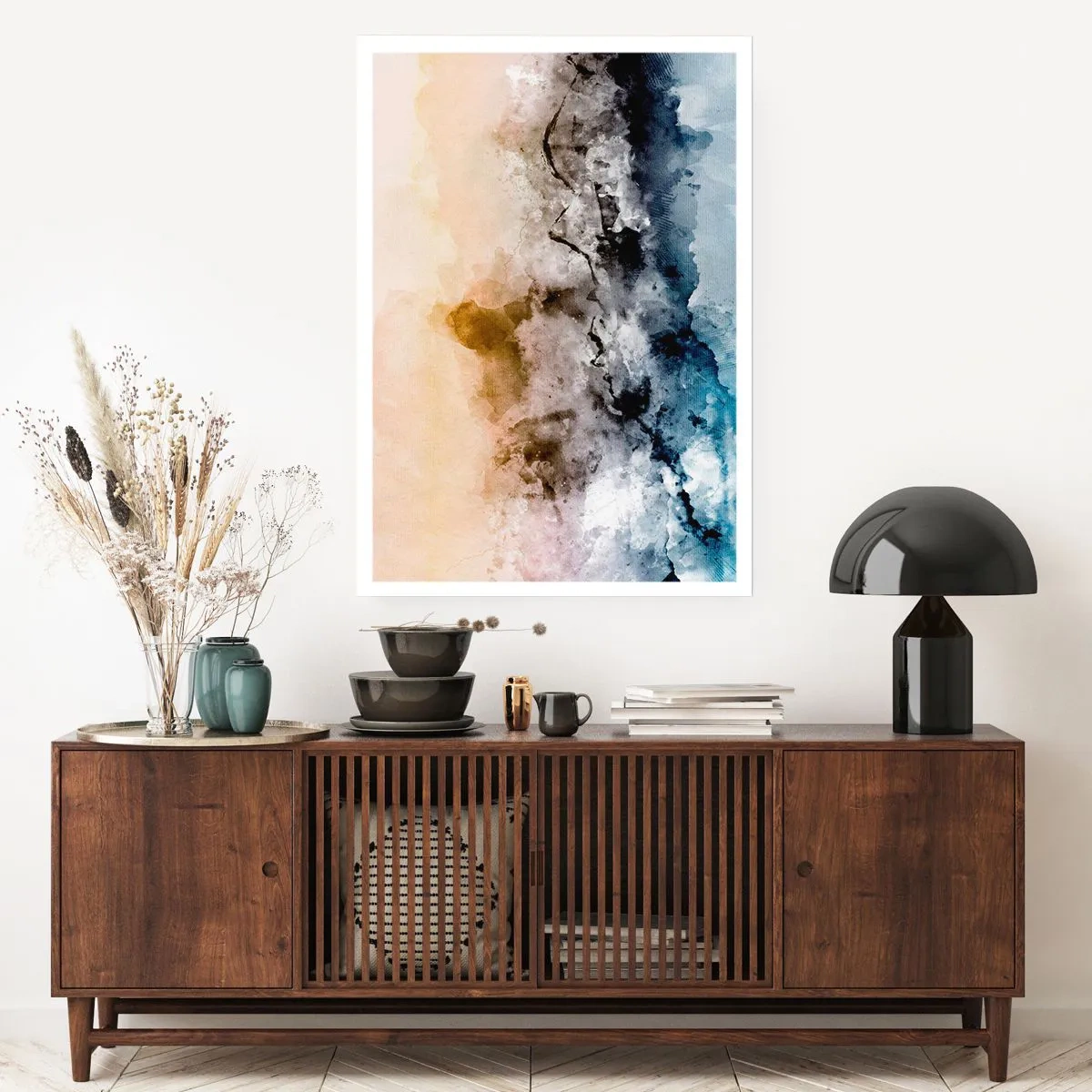 Poster - Immersi in una nuvola di nebbia - 70x100 cm