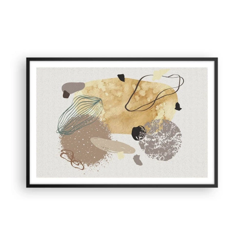 Poster in cornice nera - Schizzologia applicata - 91x61 cm