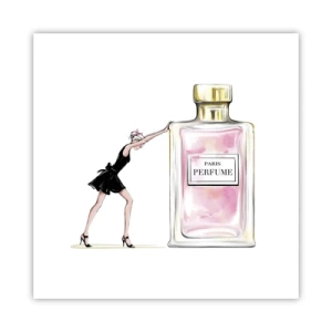 Poster - L'essenza della femminilità - 30x30 cm