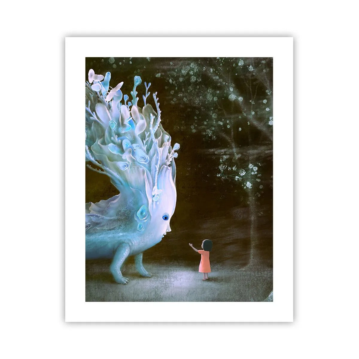 Poster - Incontro fantastico - 40x50 cm