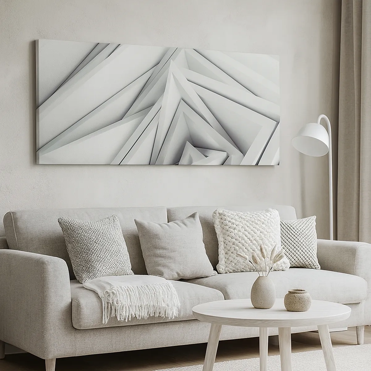 Quadro su tela - Stampe su Tela - Germogli spigolosi - 30x30 cm