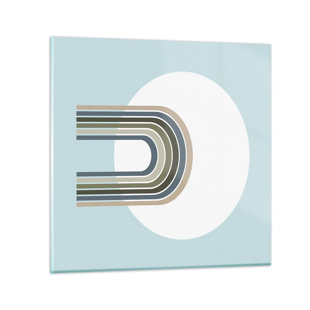 Quadro su vetro - Attrazione irresistibile - 40x40 cm