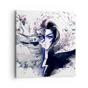 Quadro su tela - Stampe su Tela - Bella e demoniaca - 70x70 cm