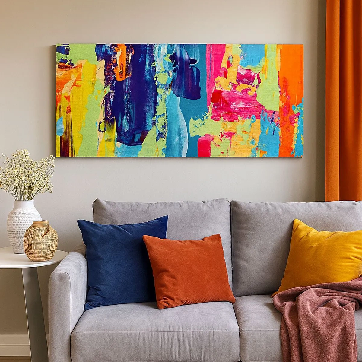 Quadro su tela - Stampe su Tela - La vita è bella! - 100x40 cm