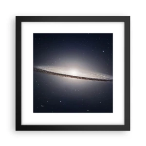 Poster in cornice nera - Tanto tempo fa in una lontana galassia... - 30x30 cm
