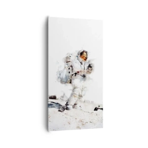 Quadro su tela - Stampe su Tela - L'inviato della Terra - 65x120 cm