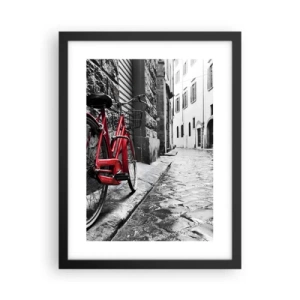 Poster in cornice nera - La vera bellezza non invecchia - 30x40 cm