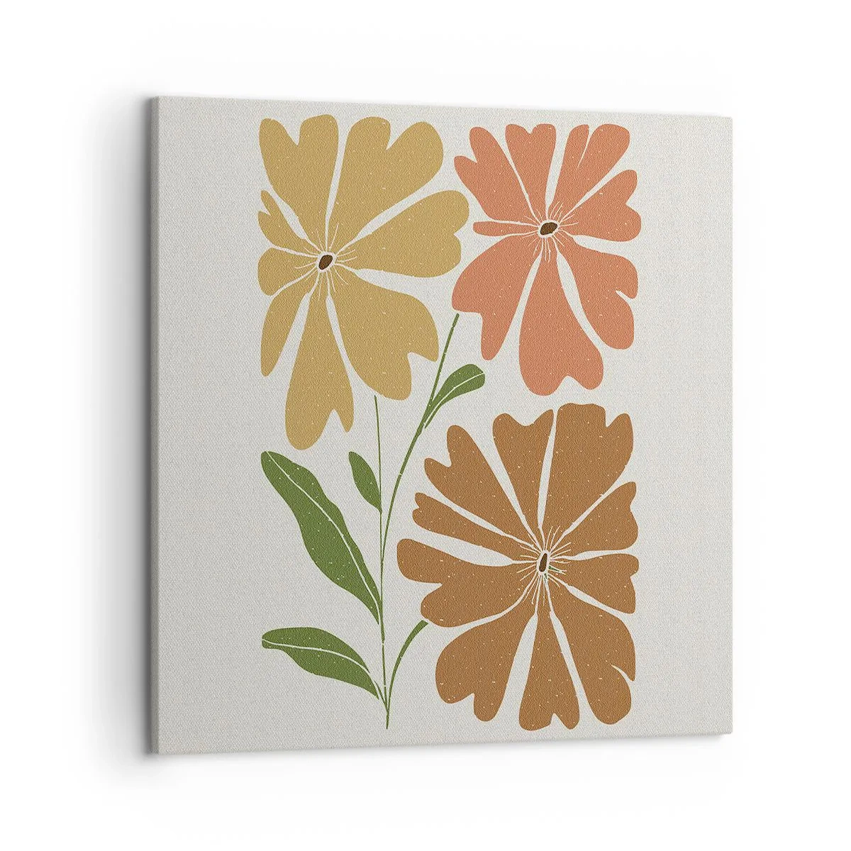 Quadro su tela - Stampe su Tela - Natura e geometria - 50x50 cm