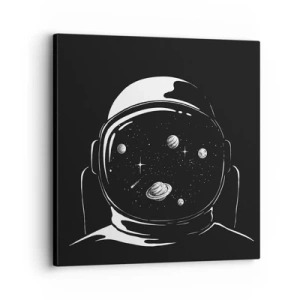 Quadro su tela - Stampe su Tela - Panorama niente male - 30x30 cm