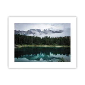 Poster - Silenzio, non svegliamo l'acqua che dorme... - 40x30 cm