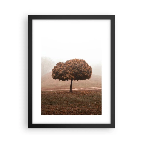 Poster in cornice nera - Dopo un'estate laboriosa - 30x40 cm
