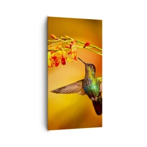 Quadro su tela - Stampe su Tela - Messaggero di luce secondo i Maya - 65x120 cm