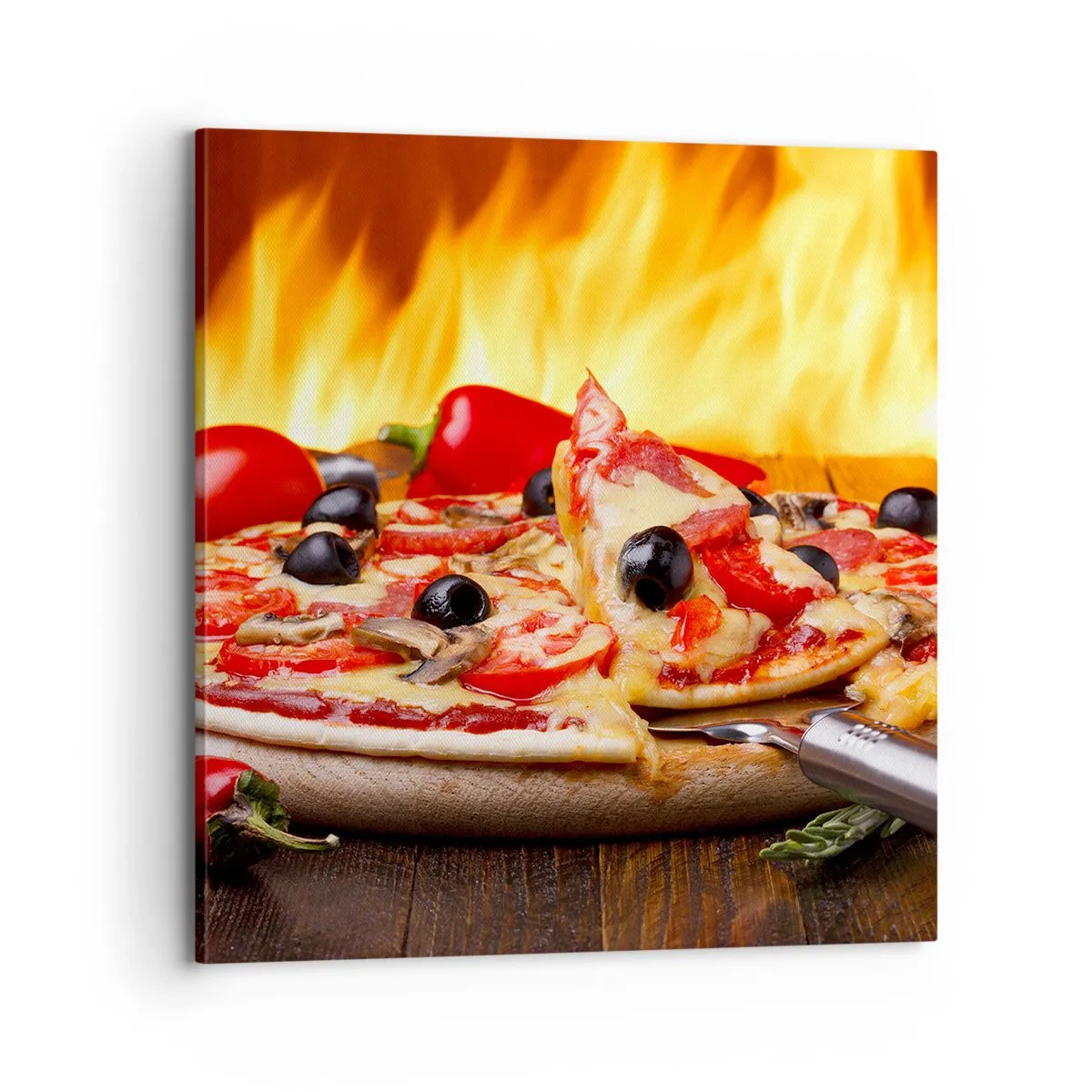 Quadro su tela - Stampe su Tela - From Italy with love - 70x70 cm