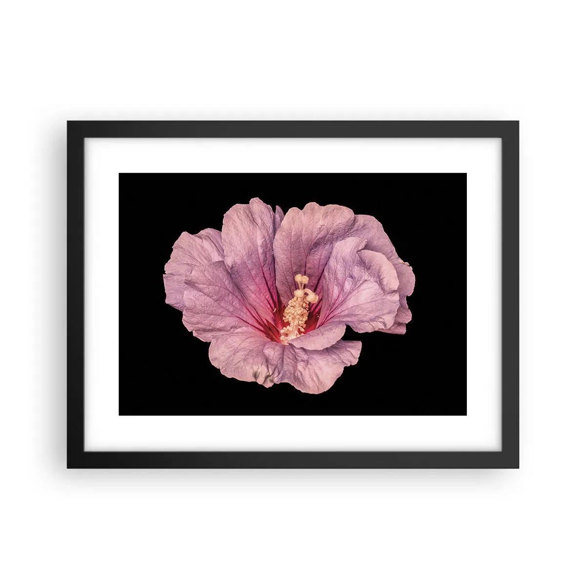 Poster in cornice nera - Dritto al cuore - 40x30 cm